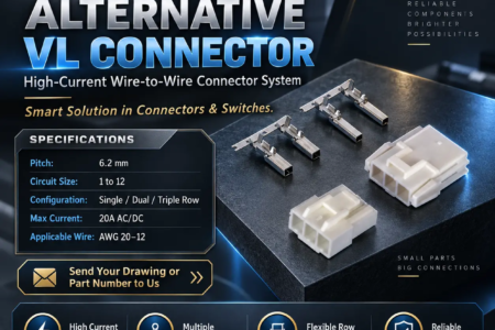 VL Connector Suppliers for 2026 high-current connector solution by Dragon Well Electronics