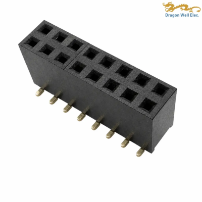 2.54mm dual row female header 16P DW-FH-2254588WV16P-01TR-01